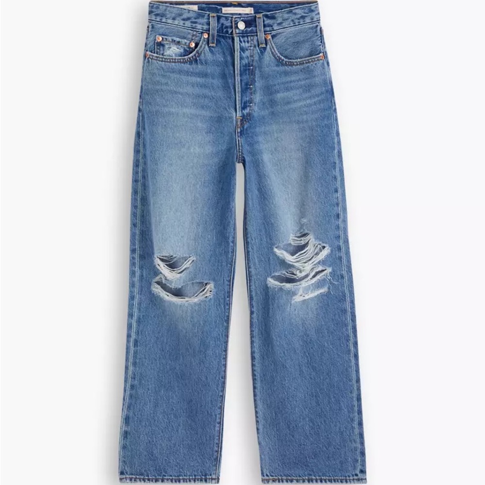 Levi’s ribcage straight ankle